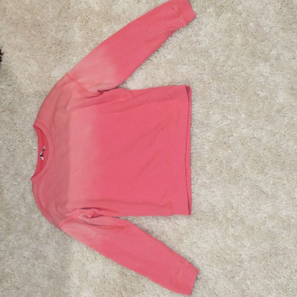 Pink American Eagle ombre sweater